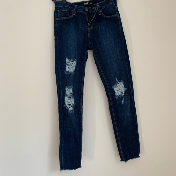 Just Black Distressed Skinny jeans - Picture 2 of 4
